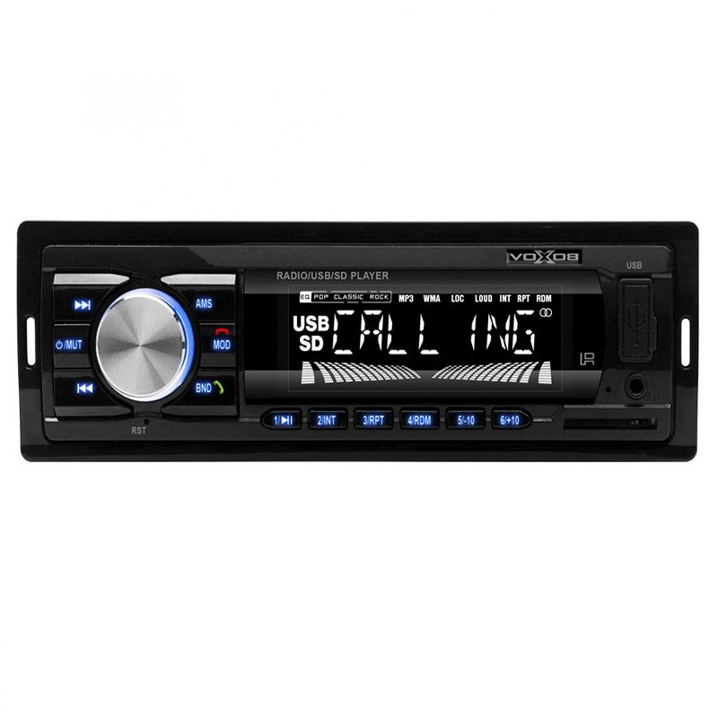 Radio MP3 Player, 18 posturi FM, Bluetooth, afisaj ora, Sal